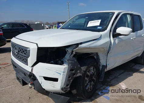 2022 Nissan Frontier Sv 4X2 z USA, uszkodzony, nr VIN 1N6ED1EJXNN693314